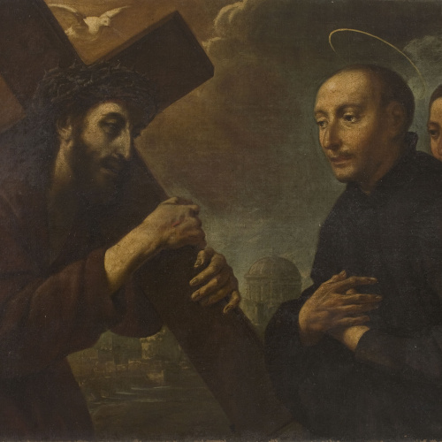 image for: Antoni Viladomat - Aparició de Crist a sant Ignasi - Entre 1700-1755