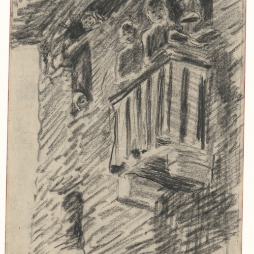 image for: Darío de Regoyos - Toros en Villarreal - 1887