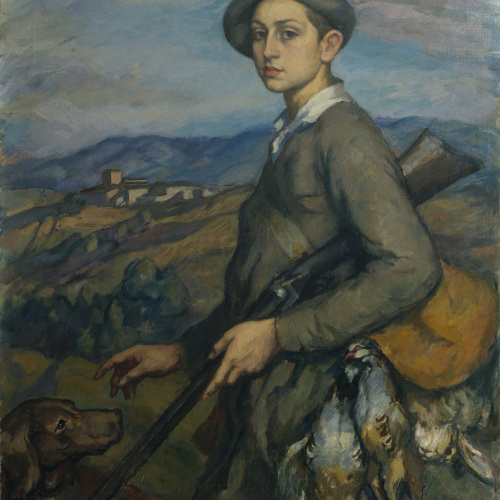 Ricard Canals - Caçador - Cap a 1922 image for: Ricard Canals - Caçador - Cap a 1922