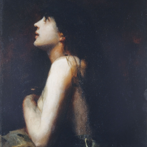 image for: Francesc Masriera - La penitent - 1891