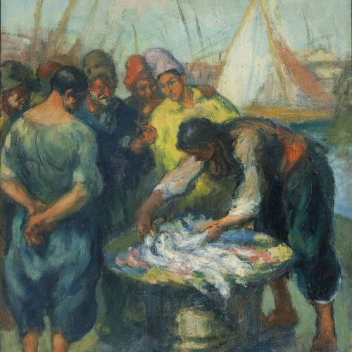 image for: Ricard Canals - Peixaters - Cap a 1915