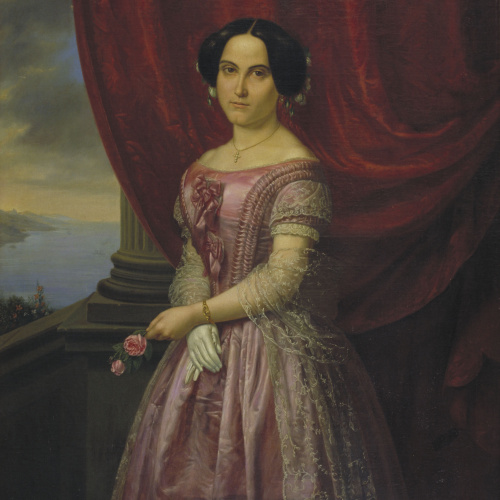 image for: Josep Arrau Barba - Retrat de Rosa Rigalt Arrau - 1852