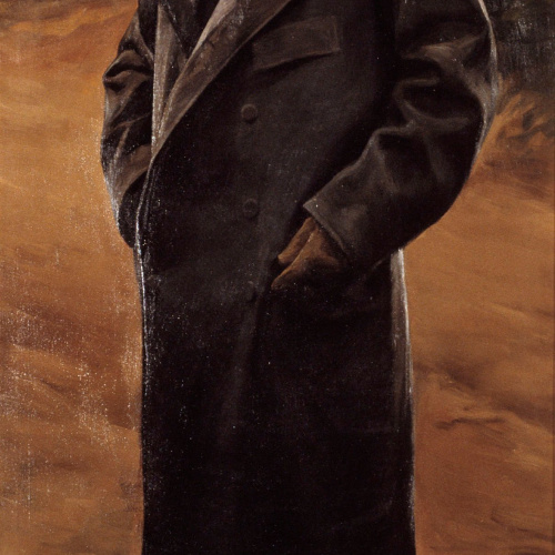 image for: Antoni Fabrés - Autoretrat - Cap a 1920