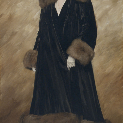 image for: Antoni Fabrés - Retrat de la senyora Luca - Roma, cap a 1919