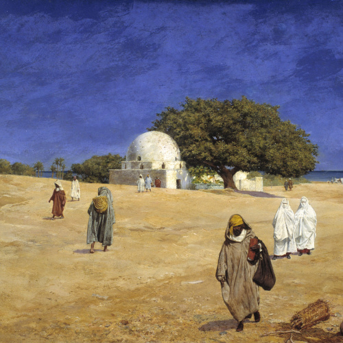 image for: Antoni Fabrés - Pelegrinatge marroquí - 1920