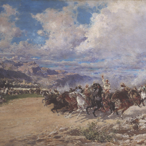 image for: Baldomer Galofre - Carrera de cavalls - 1901