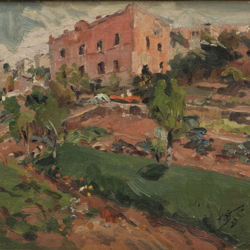 image for: Francesc Gimeno - Suburbi barceloní - 1923