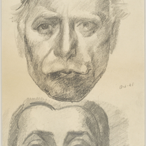 image for: Juli González - Auto-portrait et Marie-Thérèse (Autoretrat i Marie-Thérèse) - 1941