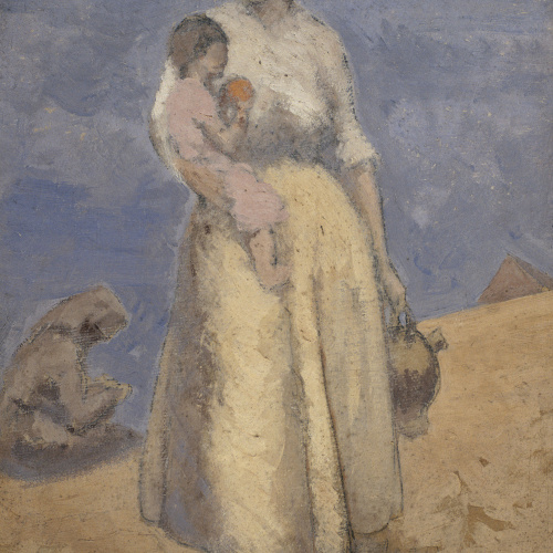 image for: Juli González - Dona i nen davant del mar - Cap a 1910-1914