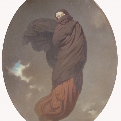 image for: Claudi Lorenzale - Al·legoria de l&#039;Hivern - Cap a 1847