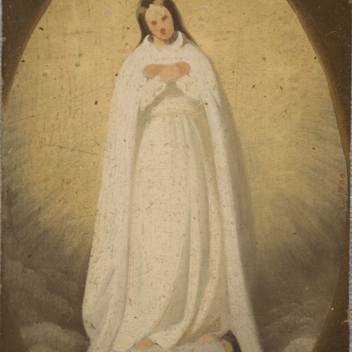 image for: Claudi Lorenzale - Esbós per a una Puríssima - Cap a 1863