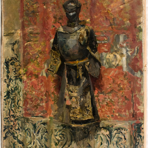 image for: Ricardo de Madrazo - Estudi de maniquí amb cuirassa i dalmàtica - Roma, 1874