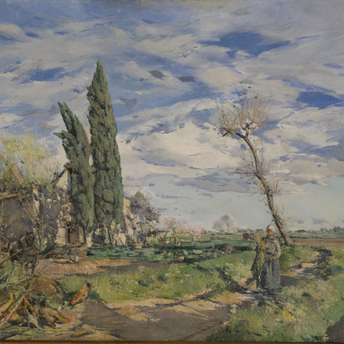 Ignasi Mallol - L'ermita - 1925 image for: Ignasi Mallol - L'ermita - 1925