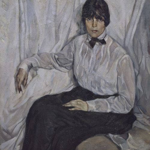image for: Ignasi Mallol - Retrat de la senyora X - 1918