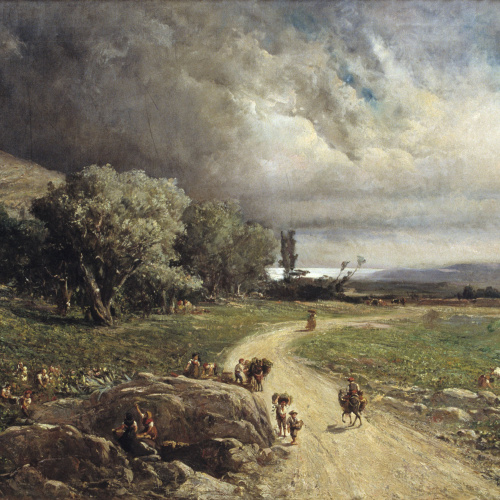 image for: Ramon Martí i Alsina - La verema - 1883