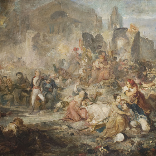 Ramon Martí i Alsina - El gran dia de Girona - 1863-1864 image for: Ramon Martí i Alsina - El gran dia de Girona - 1863-1864