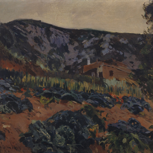 image for: Joaquim Mir - Hort amb casa de pagès - Cap a 1930-1939