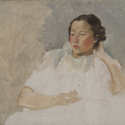 image for: Xavier Nogués - Figura femenina - Cap a 1940