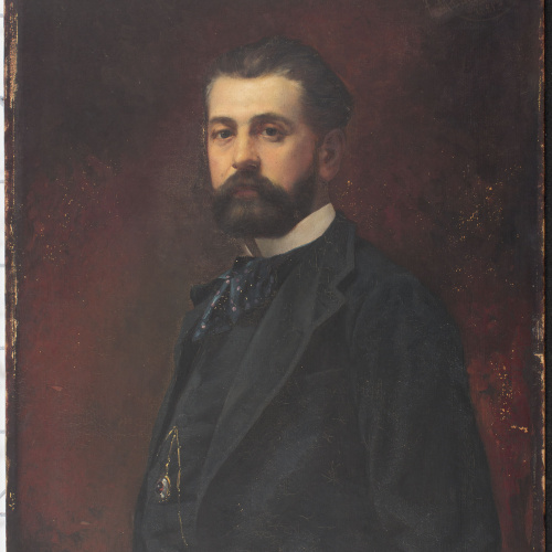 Francesc Masriera - Retrat de Lluís Pomar Forteza - 1881 image for: Francesc Masriera - Retrat de Lluís Pomar Forteza - 1881