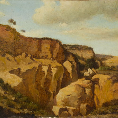 image for: Francesc Jubany - El barranc - Cap a 1851-1852