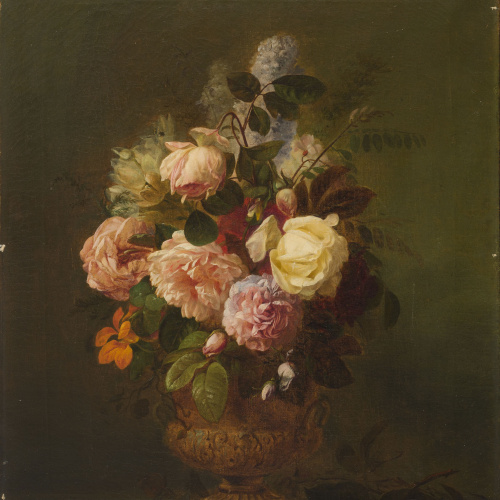 image for: Francesc Jubany - Gerro amb flors - 1852