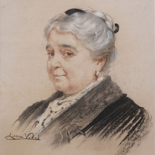 image for: Lluïsa Vidal - Retrat de l&#039;escriptora Dolors Monserdà - Cap a 1914