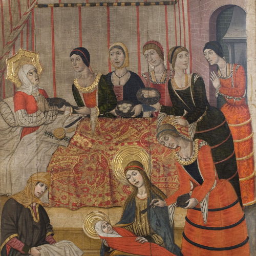 image for: Pere Garcia de Benavarri - Naixement de sant Joan Baptista - Cap a 1473-1482