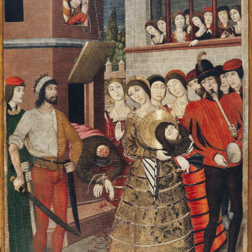 image for: Pere Garcia de Benavarri - Decapitació de sant Joan Baptista - Cap a 1473-1482