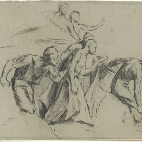 image for: Josep Llimona - Estudi per al «Monument al doctor Robert» - Cap a 1903-1904