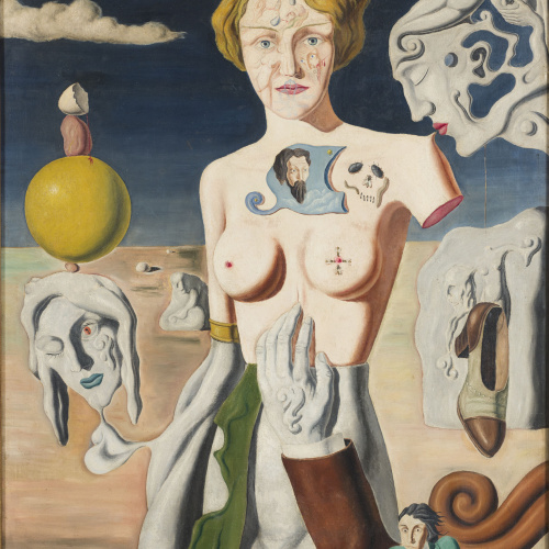 image for: Àngel Planells - La dona impúdica - 1933