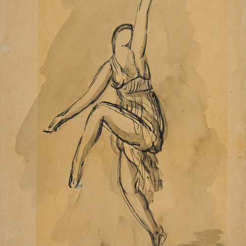 image for: Josep Clarà - Isadora Duncan. La bacanal de Tannhäuser - Entre 1912-1927