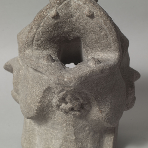 image for: Anònim. Catalunya. Barcelona - Fragment de gàrgola amb cap de drac - Segle XV [2]