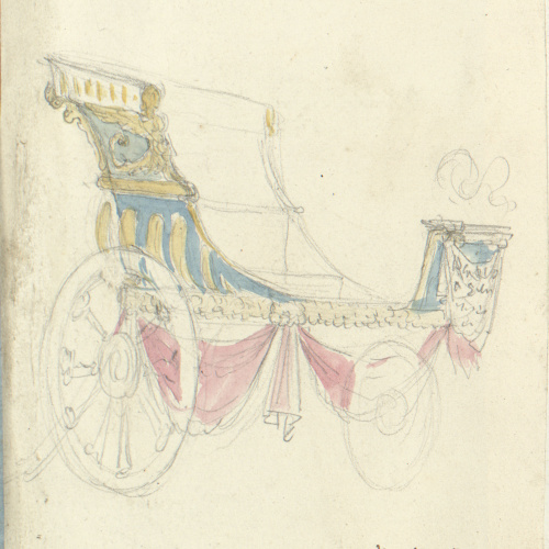 image for: Bonaventura Planella - Carrossa per a cavalcada - 1825