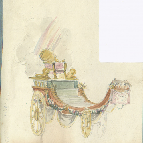 image for: Bonaventura Planella - Carrossa per a cavalcada - Cap a 1825