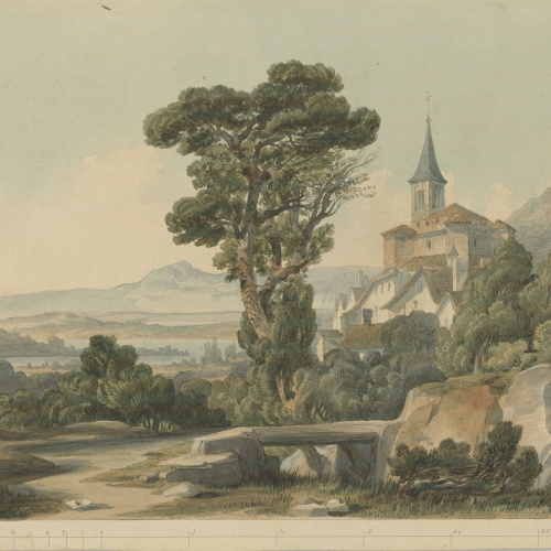 image for: Lluís Rigalt - Teatre de Gràcia (escenografia) - 1850