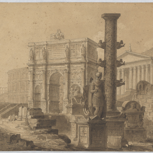 image for: Lluís Rigalt - Arquitectura fantàstica - 1855