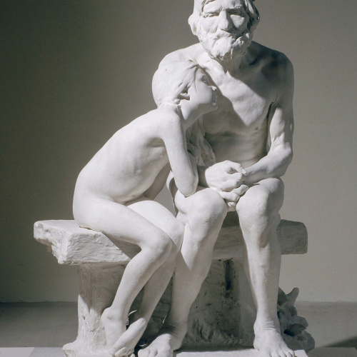 image for: Miquel Blay - Els primers freds (guix) - 1892