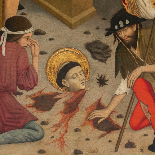 image for: Lluís Dalmau - Decapitació de sant Baldiri - Cap a 1448 [2]