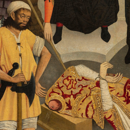 image for: Lluís Dalmau - Decapitació de sant Baldiri - Cap a 1448 [3]