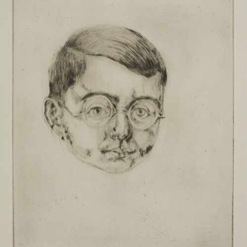 image for: Ismael Smith - Cap d&#039;home amb ulleres - Cap a 1924-1925
