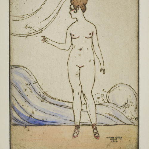 image for: Ismael Smith - Nudity. Waves  - 1914
