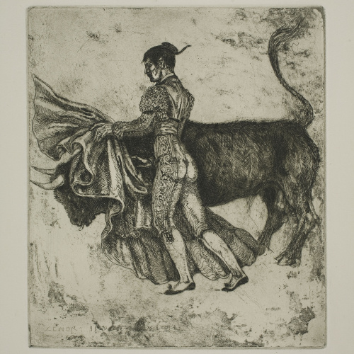 image for: Ismael Smith - Suerte de capa. To play bulls - 1919