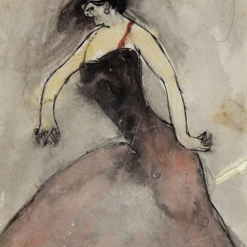 image for: Ismael Smith - Ballarina flamenca - Cap a 1906