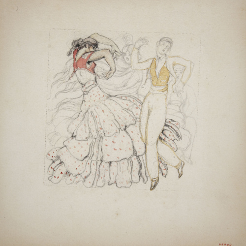 image for: Ismael Smith - Ballarins flamencs - 1918