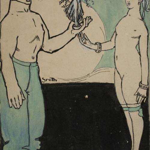 image for: Ismael Smith - Parella amb Victòria alada - 1907