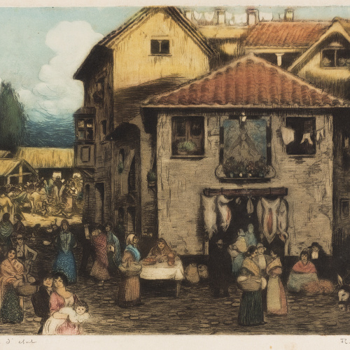 image for: Ramon Pichot Gironés - Mercat - Entre 1906 i 1911