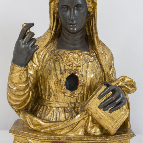 image for: Pietro Quatraro - Bust reliquiari d&#039;una santa - Primer quart del segle XVII