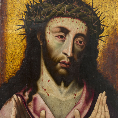 image for: Anònim. Castella - Crist Baró de Dolors - Segon quart del segle XVI