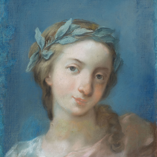 image for: Josep Bernat Flaugier - Estudi de bust femení - Cap a 1800-1812