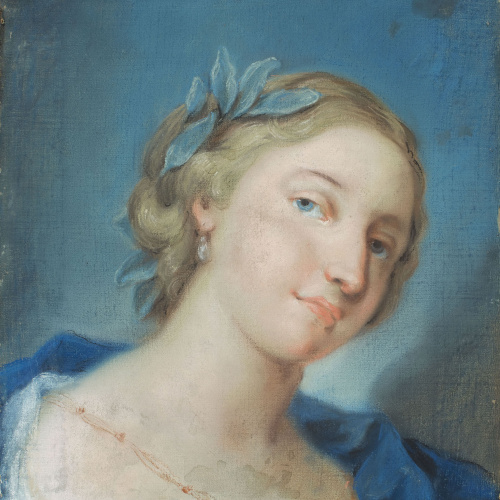 image for: Josep Bernat Flaugier - Estudi de bust femení - Cap a 1800-1812